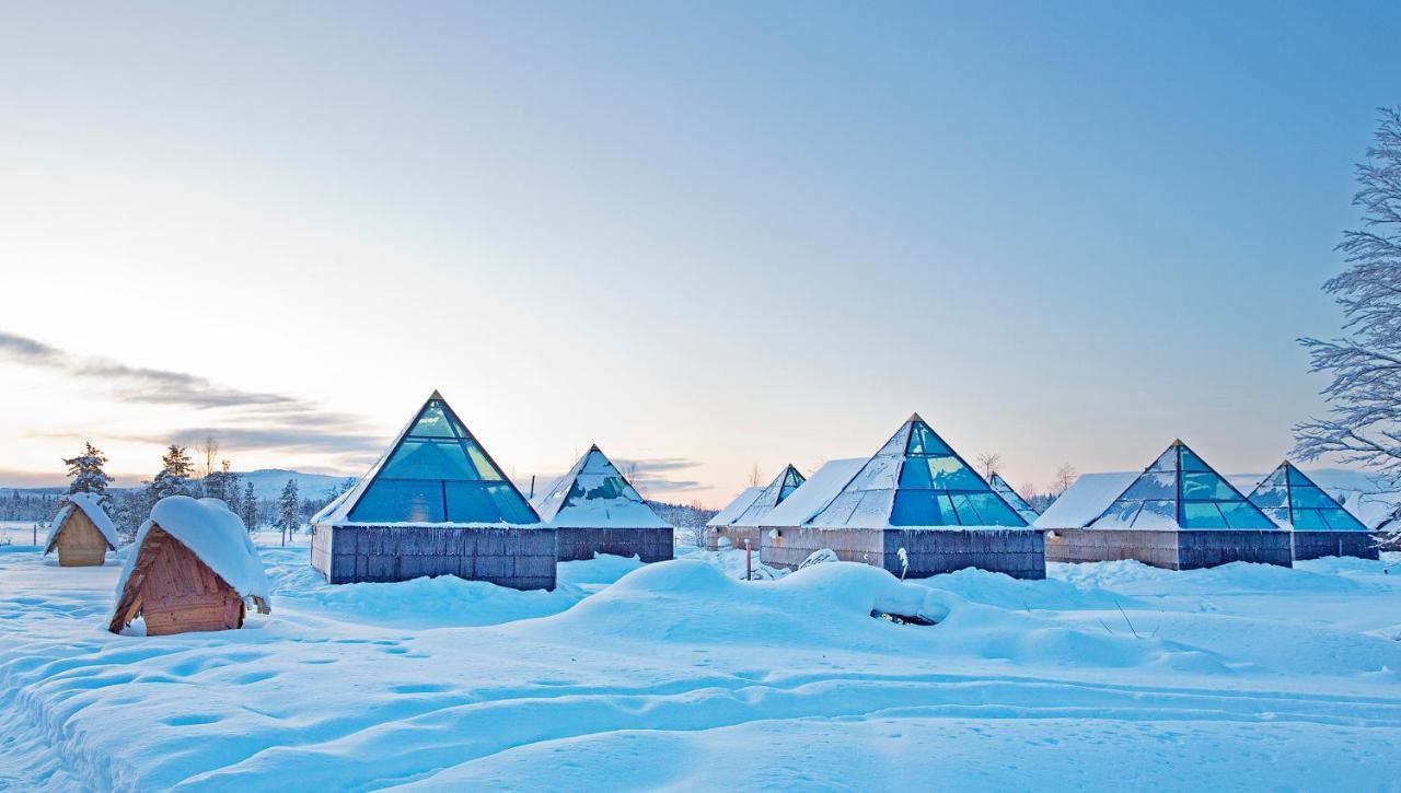 Aurora Pyramid Glass Igloos Köngäs Zewnętrze zdjęcie